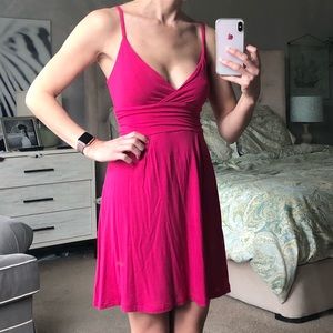 Express hot pink XS casual dress